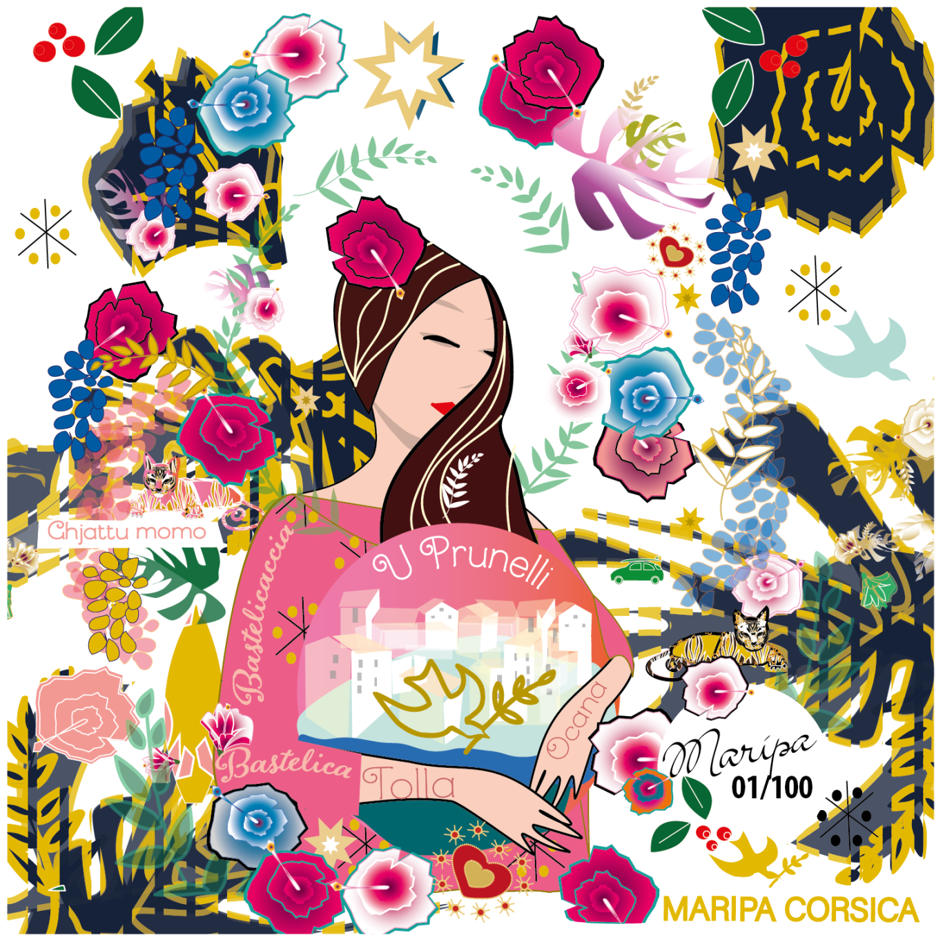 MAGNET U Prunelli-Blanc 06